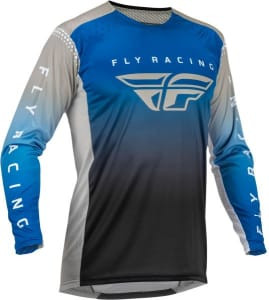 Bluză off road FLY RACING LITE culoare negru/blue/gri, mărime S