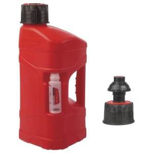 Canistră cu capac Fast Refuel, capacitate 10l, colour: Red (Recipient amestec ulei 125 ml)