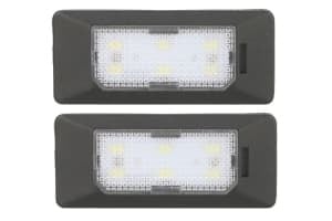 Corp iluminare numar inmatriculare LED, ligght colour: white; set, 12V,, with Aprobate pentru uz public compatibil: AUDI A1, A4 ALLROAD B8, A4 B6, A4 B7, A4 B8, A5, A6 ALLROAD C6, A6 ALLROAD C7, A6 C6, A6 C7, A7, Q5, TT 04.02-10.18