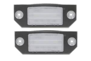 Corp iluminare numar inmatriculare LED, ligght colour: white; set, 12V,, with Aprobate pentru uz public compatibil: FORD FOCUS II 07.04-09.12