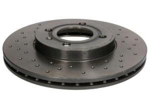 Disc de frana, BREMBO Xtra, 1pcs, Perforat, fata ; Stanga/Dreapta, outer diameter 256 mm, thickness 20 mm, compatibil: SEAT AROSA, CORDOBA, CORDOBA VARIO, IBIZA II, INCA, TOLEDO I 1.0-2.2 05.84-07.05