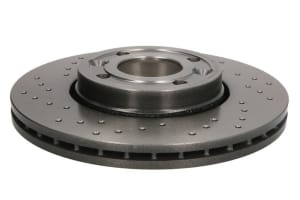 Disc de frana, BREMBO Xtra, 1pcs, Perforat, fata ; Stanga/Dreapta, outer diameter 260 mm, thickness 22 mm, compatibil: DACIA LOGAN, LOGAN EXPRESS, LOGAN MCV; LADA LARGUS; NISSAN MICRA C+C III 0.9-2.0 11.02-