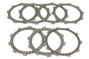 Discuri frictiune ambreiaj compatibil: HONDA CB, CBF, CBR, CRM, NSR, VT, XL; SUZUKI DR-Z; TRIUMPH DAYTONA, SPEED FOUR 250-650 1987-2017