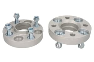 DIstantier - 2 pcs 4x100; thickness: 25mm; locating hole diameter: 57mm; PRO-SPACER series - 7; (fitting elements included - Yes) - natural