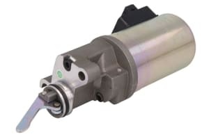 Elementul pompei de injectie cu combustibil Bobina solenoidelor; Electrovalva (stingere) pentru pompa de injectie se potrivește: FENDT 300, 400, 800; AHLMANN AS; ATLAS COPCO XAS BF4M1012-TD226B-4