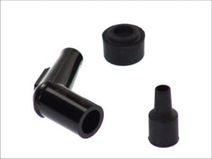 Fisa bujie, unghi: 120°, Short, filet bujie: 14mm, conexiune: thread, carcasa: Ebonite, spark plug cap colour: black