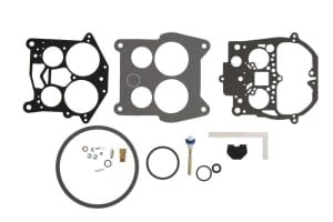 Kit reparatie carburator carburator MERCRUISER/OMC/VOLVO PENTA Rochester 4BBL Quadrajet; V-6/V-8 305, 350, 427, 454, 502 CID compatibil: MERCRUISER 140 GM 194 I/L6 1963