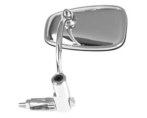 Oglinda (universal, chrome, fitting Inside the steering wheel, mounted on the steering bar tips)