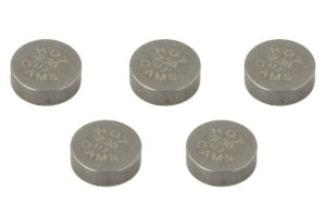 Pastile reglaj supape 7,48mm x2,3mm, (5 pcs) compatibil: CAGIVA RAPTOR, V-RAPTOR; GAS GAS EC; HONDA CB, CB-1, CBF, CBR, CRF, FJS, GL, NPS, NX, RVF, SH, ST, VF, VFR; KAWASAKI ER-6F, ER-6N, EX 50-1800 1988-2017