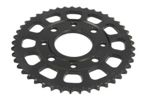 Pinion spate oțel, tip lanț: 428, număr dinți: 45, compatibil: DAELIM VL, VS, VT; HONDA CB, CBZ, CG, CM, EZ, H, NX, XL; KREIDELER 125; KYMCO HIPSTER, PULSAR, STRYKER, ZING 90-185 1973-2010