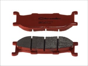 Plăcuțe de frână față, utilizare: route, material: sinter-SA, 40,4x102x10mm compatibil: YAMAHA XV 535/950 1995-2016