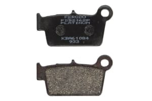 Plăcuțe de frână inferior/spate, utilizare: route, material: platinum-P, 66,9x36x9,4mm compatibil: APRILIA RXV, SXV; BETA RR, XTRAINER; KAWASAKI KLX, KX; SUZUKI RM-Z; TM EN, SMR; YAMAHA WR 125-550 2003-2019