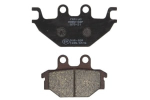 Plăcuțe de frână inferior/spate, utilizare: route, material: platinum-P, 73,3x47,3x10,9mm compatibil: ADLY 320, 500, ATV; ARCTIC CAT DVX; CPI XS; KAWASAKI KVF; KYMCO AGILITY, KXR, MAXXER, MXU 125-700 2004-2018