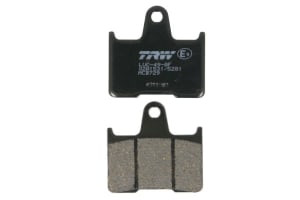 Plăcuțe frână față/spate, utilizare: offroad/route/scooters, material: organic, 57,1x59,7x9mm compatibil: HONDA CB; KAWASAKI ZX-7RR, ZZR; SUZUKI GSF, GSX, GSX-R 400-1400 1996-2011