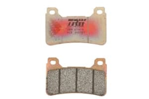 Plăcuțe frână față, utilizare: racing, material: sinter-SRT, 48,1x75x8mm compatibil: HONDA CB, CBR, VFR 600/800/1000 2003-2017