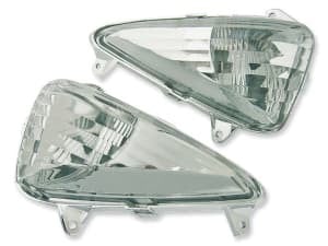 Semnalizare față stânga, transparent compatibil: HONDA CBF, XL 600/1000 1999-2013