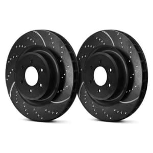 Set 2 discuri de frana, 2pcs, Turbo Groove, Ventilate, Cut-Perforat, fata ; Stanga/Dreapta, outer diameter 350 mm, thickness 30/32 mm, compatibil: DODGE DURANGO; JEEP GRAND CHEROKEE IV 3.0D/5.7 01.11-