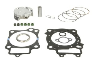 Set pistoane (250, 4T, selection: C, diametru 76,77 mm, cu garniturile superioare motor) compatibil: HONDA CRF 250 2014-2015