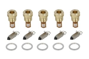 Supapa ac carburator (with a socket, cantitate:5pcs) compatibil: HONDA GL 1100 1980-1983