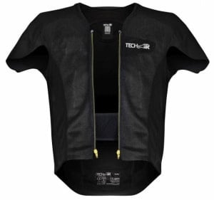 Vestă moto cu Airbag claviculă umeri ALPINESTARS TECH-AIR STREET culoare black, mărime 2XL