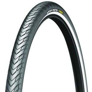 [340426] Bicycle tyre wire city MICHELIN 700X35C (eTRTO size 37-622) PROTEK MAX (TPI 30) PREMIUM PERFORMANCE LINE tube type Sidewall BLACK