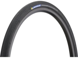 [342844] Bicycle tyre coiled gravel MICHELIN 700X30C (eTRTO size 30-622) POWER ADVENTURE (TPI 100) PREMIUM COMPETITION LINE tubeless ready Sidewall BLACK