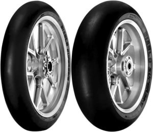 [3869300] Slick type racing tyre PIRELLI 125/70R17 TL DIABLO SUPERBIKE SC3 Front