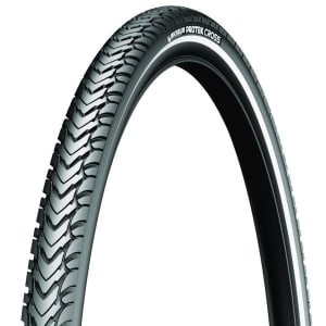 [446019] Bicycle tyre wire trekking MICHELIN 26X1.85 (eTRTO size 47-559) PROTEK CROSS (TPI 22) ACCESS LINE tube type Sidewall BLACK