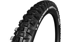 [579710] Bicycle tyre coiled MTB enduro MICHELIN 27.5X2.40 (eTRTO size 61-584) WILD ENDURO GUM-X (TPI 3X60) PREMIUM COMPETITION LINE tubeless ready Front Sidewall BLACK