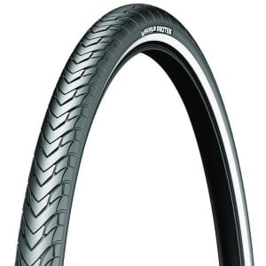 [661814] Bicycle tyre wire city MICHELIN 700X40C (eTRTO size 42-622) PROTEK (TPI 22) ACCESS LINE tube type Sidewall BLACK