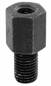 Adaptor oglinda (diametru braț: 8, negru, changes thread direction)