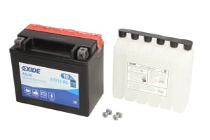 AGM Baterie Exide 12 V 10 Ah 150x87x130 electrolit 180A în set