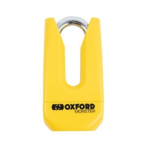 Anti-furt disc frână Monster OXFORD colour yellow 135mm x 70mm mandrel 11mm