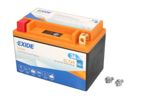 Baterie Lithium-ion EXIDE 12V 3Ah 180A L+ Maintenance free 150x87x105mm Started ELTX9 fits: AEON COBRA, OVERLAND; APRILIA AF1, LEONARDO, MOJITO, PEGASO, RED ROSE, RS, RX 25-1300 1982-2015