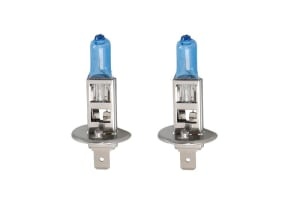 Bec halogen, 2pcs, H1, Ultra White, 12V, max. 55W, light colour white, max. 5000K, socket type P14,5S, uz pe circuit, contains 2 cores