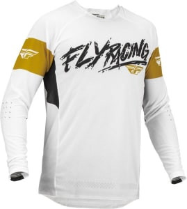 Bluză off road FLY RACING EVOLUTION DST L.E. BRAZEN culoare negru/golden/alb, mărime S