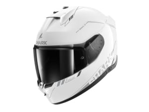 Cască Moto full-face SHARK SKWAL i3 BLANK SP colour glossy/white, size XS unisex