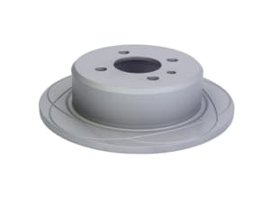 Disc de frana, 1pcs, ATE PowerDisc, full, Cut, spate ; Stanga/Dreapta, outer diameter 258 mm, thickness 10 mm, compatibil: BMW 3 (E30) 1.6-2.7 09.82-06.94