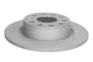 Disc de frana, 1pcs, ATE PowerDisc, full, Cut, spate ; Stanga/Dreapta, outer diameter 272 mm, thickness 9,7 mm, compatibil: AUDI A1, A3, A3 ALLSTREET, Q2, TT; CUPRA ATECA, FORMENTOR, LEON 1.0-Electric 02.98-