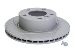 Disc de frana, 1pcs, ATE PowerDisc, Ventilate, Cut, fata ; Stanga/Dreapta, outer diameter 284 mm, thickness 22 mm, compatibil: BMW 1 (E81), 1 (E87), 1 (F20), 1 (F21), 2 (F22, F87) 1.5-2.0D 06.04-06.21