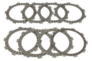 Discuri frictiune ambreiaj compatibil: HONDA CB, CBF, CBR, NSR, VFR; KTM DUKE, FE, RC; SUZUKI GSF, GSR, GSX 390-900 1985-2017