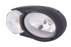 Far dreapta (halogen, H4/P21W/PY21W/T4W, with bulb, insert colour: black, indicator colour: grey/transparent) compatibil: FENDT 900