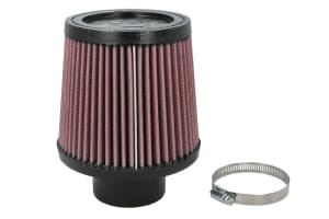 Filtru de aer universal (cone, airbox); filter length: 140mm, outer diameter of the base: 152mm, flange diameter 70mm,