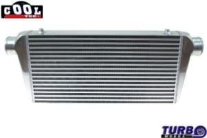 Intercooler, length: 600mm, height: 300mm, thickness: 100mm, Bar and Plate; TurboWorks