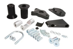 Kit montare Crash Pad fitting kit sl01 RD Moto compatibil: SUZUKI GSF 650 2007-2015