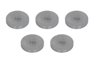 Pastile reglaj supape 25mm x3,4mm, (5 pcs) compatibil: HONDA CB, CBX; TRIUMPH ADVENTURER, AMERICA, BONNEVILLE, DAYTONA, LEGEND, ROCKET, SCRAMBLER, SPEED TRIPLE, SPEEDMASTER, SPRINT, THRUXTON 350-2300 1978-2016