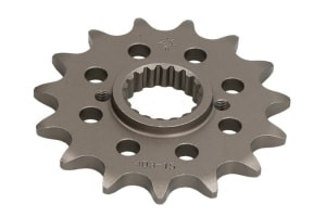 Pinion față oțel, tip lanț: 520, număr dinți: 15, compatibil: BMW G; HUSQVARNA SMR, TC, TE 449/450/511 2007-2012