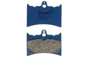 Plăcuțe de frână față/spate, utilizare: route, material: carbon / ceramic-05, 50,9x67,4x7mm compatibil: ALFER GR, MC; APRILIA AF1, RS; ATK 250, 406, 604, CROSS, ENDURO; BENELLI 125, DEVIL 50-1000 1986-2006