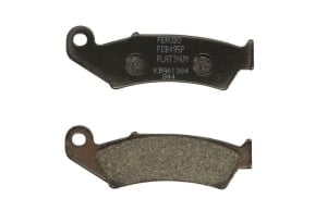 Plăcuțe de frână față, utilizare: route, material: platinum-P, 94,5x32,1x7,1mm compatibil: HONDA CR, NX, XR 250-650 1987-1996