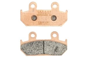 Plăcuțe de frână față, utilizare: route, material: sinter-ST, 81,2x42x8mm compatibil: HONDA CBR, XRV 600/750 1987-1993